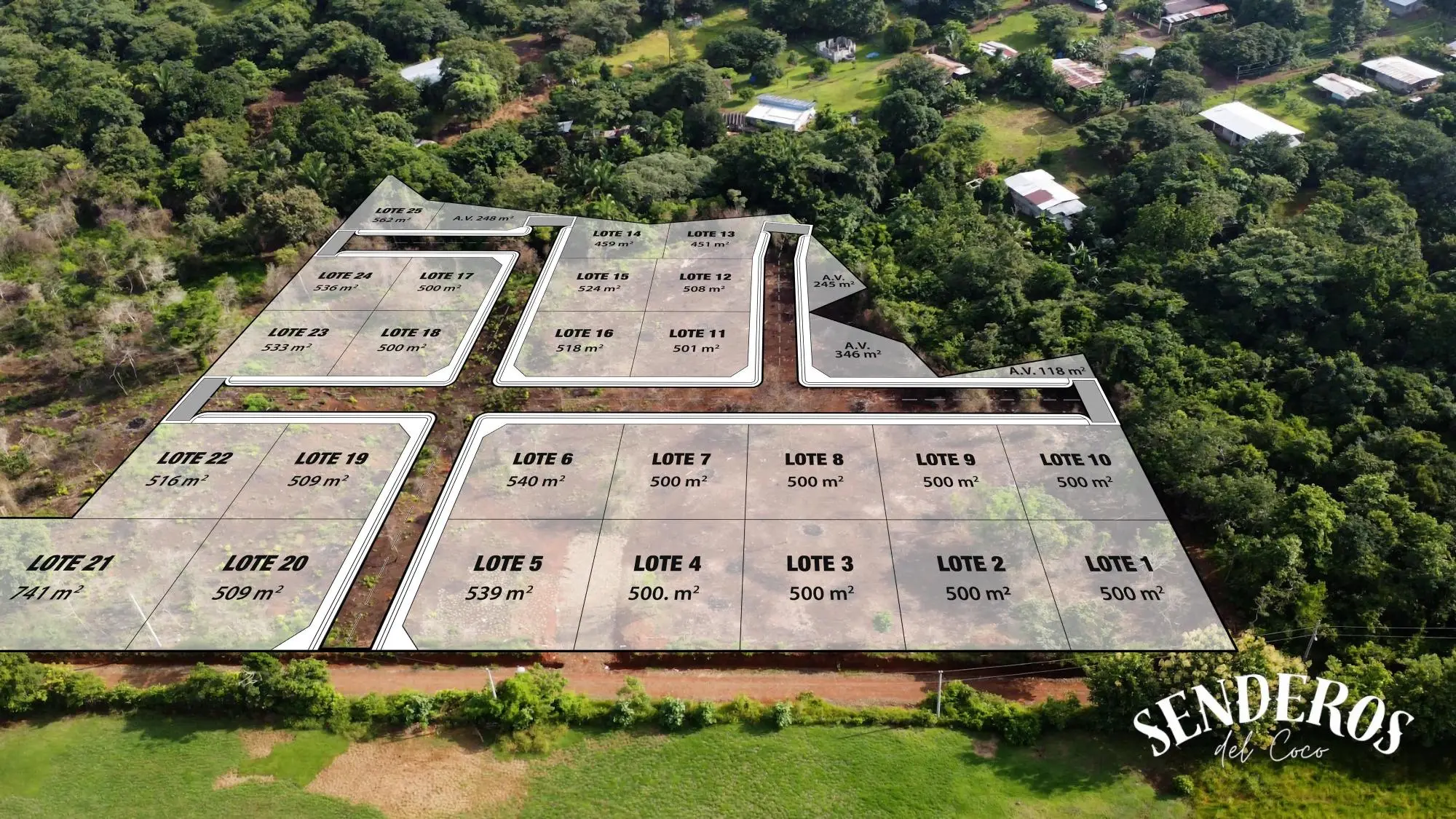 potrero grande, chorrera