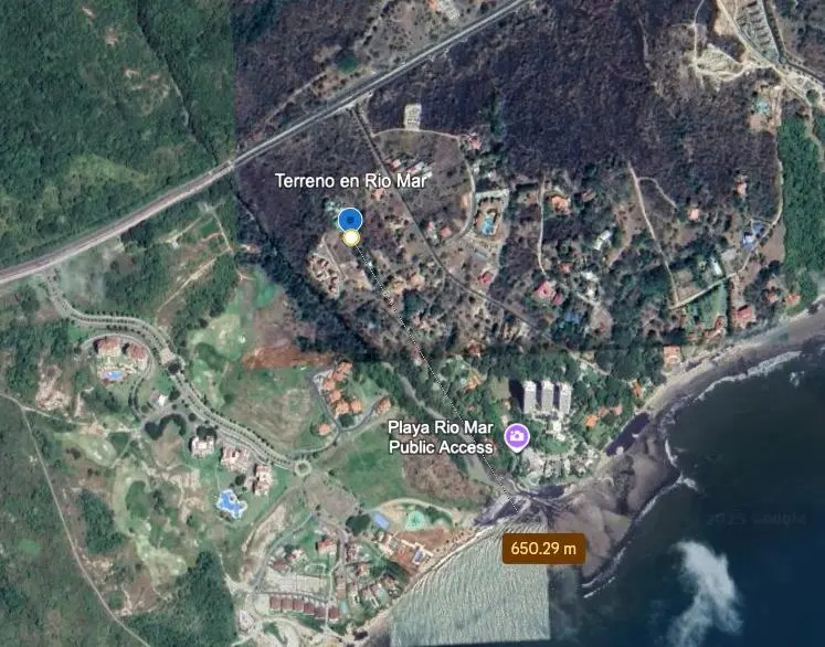 terreno en rio mar
